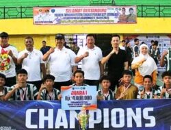 Bupati Tutup Turnamen Futsal Tingkat SLTP Sederajat se Kabupaten Labuhanbatu