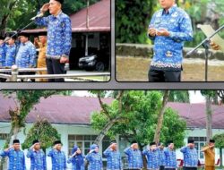Staf Ahli Bupati Pimpin Apel Kelompok Lingkungan Pemkab Labuhanbatu