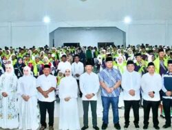 Lepas 360 Calon Jemaah Haji, Maya Hasmita Titip Doa agar Labuhanbatu Diberi Keberkahan