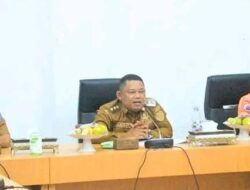 Wakil Bupati Labuhanbatu Ikuti Zoom Meeting Rapat Percepatan Data Kelengkapan DED