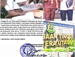 Dana Desa Di Kabupaten Sergai Diduga Dikorupsi, Penegakan Hukum Mandek: UU KIP Mati Suri?