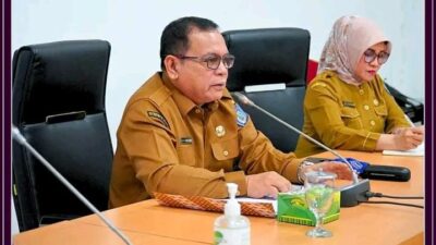 Sekda Labuhanbatu Pimpin Rakor Optimalisasi Penerimaan Opsen Pajak Kendaraan Bermotor dan BBNKB