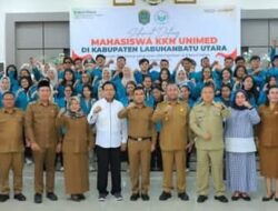 Wakil Bupati Samsul Tanjung Sambut 844 Mahasiswa KKN Universitas Negeri Medan