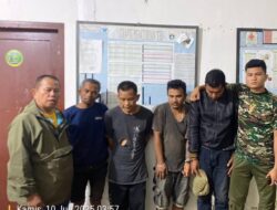 Security dan BKO Keamanan Kebun PTPN IV Kebun Marihat Gagalkan Aksi Ninja Sawit di Afd. III Andarasi