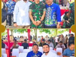 Wakil Bupati Labuhanbatu Hadiri Panen Raya Padi Bersama Panglima TNI