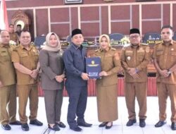 Bupati Labuhanbatu Ikuti Paripurna Penetapan Persetujuan Ranperda Pertanggung Jawaban APBD 2024