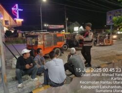 Polres Labuhanbatu Gelar Patroli R4 di Titik Rawan Kriminalitas dan Tempat Keramaian