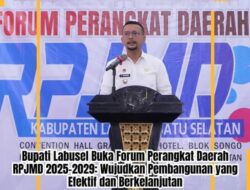 Bupati Labusel Buka Forum Perangkat Daerah RPJMD 2025-2029: Wujudkan Pembangunan yang Efektif dan Berkelanjutan