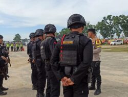 Polres Labuhanbatu Kerahkan 300 Personel untuk Amankan HUT ke-17 Pemkab Labura