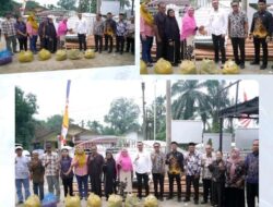 Bupati Labusel Serahkan Bantuan untuk Korban Angin Puting Beliung di Desa Sabungan