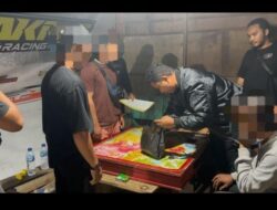 Polresta Palangka Raya Amankan Empat Pelaku Judi Domino di Kereng Bangkirai