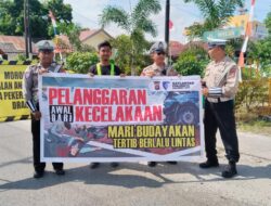 Satlantas Polresta Palangka Raya Gencarkan Edukasi Keselamatan Berlalu Lintas