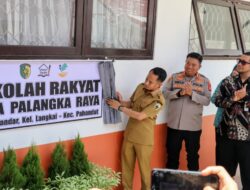 Hadiri Peresmian Sekolah Rakyat, Kapolresta Palangka Raya Ungkap Apresiasi dan Dukungan