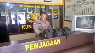 Sebelum Laksanakan Tugas, Polsek Bukit Batu Cek Kondisi Mako dan Barang Inventaris Dinas