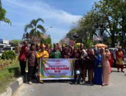 Kades Bagan Limau Turut hadir memeriahkan Hari Ulang Tahun Kabupaten Pelalawan ke-26  