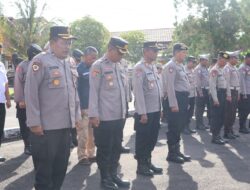 Kasatsamapta Polresta Palangka Raya Tekankan Disiplin Pelaporan dan Optimalisasi Program Beyond Trust