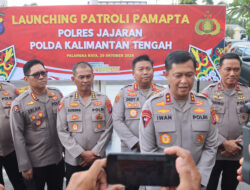 Lepas Patroli Pamapta, Kapolda Kalteng: Langkah Nyata Wujudkan Harkamtibmas