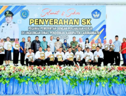 Sebanyak 407 PPPK di Lingkungan Dinas Pendidikan Kabupaten Labuhanbatu Tahun 2024 Resmi menerima Surat Keputusan (SK) 
