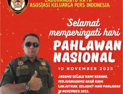 Ketua Dewan Pimpinan Cabang Labuhanbatu Raya Memperingati Hari Pahlawan Nasional Tahun 2025