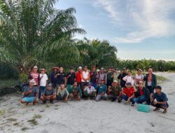 Gerak cepat Reskim Polres Pulang Pisau Kroscek Lokasi Kelompok Tani Sarayung Jaya