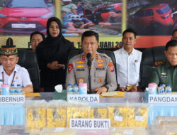 35,1 Kg Sabu dan 15 Ribu Ekstasi Berhasil Digagalkan Polres Lamandau, Kapolda Kalteng: Keberhasilan Ini Selamatkan 350 Ribu Jiwa