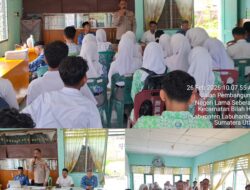 Sentuhan Humanis Kepolisian di Bulan Suci, Kapolsek Bilah Hilir AKP Armen Faisal Bina Remaja agar Terhindar dari Narkoba