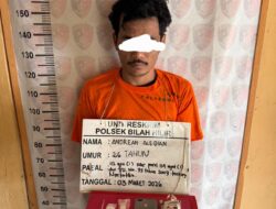 Tegas! Polsek Bilah Hilir Berhasil Amankan Pelaku Peredaran Sabu, Kapolsek: “Tidak Ada Ruang Untuk Narkoba Di Wilayah Kami”