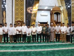 Wakapolres Labuhanbatu Hadiri Peringatan Malam Nuzulul Qur’an 17 Ramadhan 1447 H di Masjid Raya Al-Ikhlas