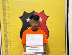 Polres Labuhanbatu Gagalkan Transaksi Sabu di Simandulang, Amankan Pelaku dan Sita Bukti   