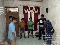 POLSEK BILAH HILIR GELAR GERBEK SARANG NARKOBA, ROBOHKAN GUBUK DIDUGA TEMPAT PENYALAHGUNAAN   