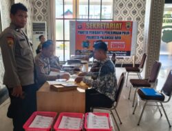 Polresta Palangka Raya Layani Pendaftaran Penerimaan Anggota Polri Tahun 2026