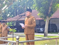 Pemkab Labuhanbatu Gelar Apel Gabungan Perdana Pasca Libur Hari Raya Idul Fitri