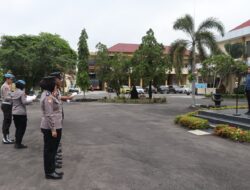 Saat Amanat Apel Pagi, Kasatresnarkoba: Jangan Lakukan Pelanggaran