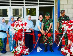 Danpuslatpur Resmikan Grand Opening English Corner di Puslatpur