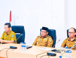 Wabup Labuhanbatu Ikuti Rakor Strategis Bersama Kemendagri Melalui Sambungan Virtual