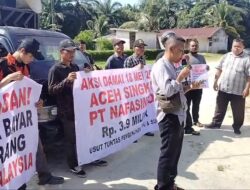 Masyarakat Demo Tuntut Hak Kepada PT Nafasindo, Prof. Sutan Nasomal SH.MH Minta Porkopimda Aceh Singkil segera Pasilitasi Tuntutan Buruh