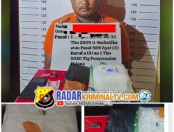 Polres Labuhanbatu Berhasil Gagalkan Peredaran 1 Kg Sabu, Satu Kurir Antarprovinsi Diamankan