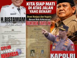 Prof Dr Sutan Nasomal Meminta Negara dan APH Jangan Tutup Mata Terkait Bupati Rokan Hilir, H. Bistamam