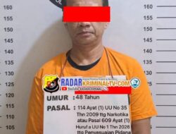 Satres Narkoba Polres Labuhanbatu Amankan Pria Pemilik Sabu di Rantau Selatan