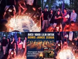 Cahaya Tak Boleh Padam: Aksi 1000 Lilin Tuntut Keadilan untuk Agnis Jance Zebua