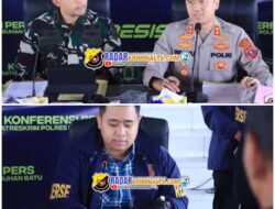 Pimpin Press Release Pengungkapan Kasus Dugaan Penganiayaan yang Mengakibatkan Korban Meninggal Dunia