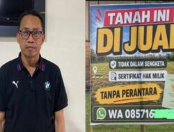 Siasat Lancung Penjual Tanah di Wajo: Kantongi Rp100 Juta Milik H. Ansar Alwi, Lalu Pasang Baliho Baru