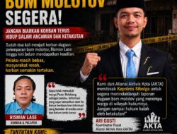 Gagal Tangkap Pelaku Bom Molotov, Aparat Biarkan Rumah Korban Digeruduk