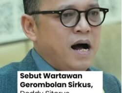 Prof DR Sutan Nasomal Meminta Ketua Umum PDI Perjuangan Agar Memberikan Klarifikasi Ucapan Anggotanya “Menghina Wartawan Gerombolan Sirkus”