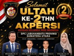 HUT ke-2 AKPERSI, Ketua DPC Labuhanbatu: Jaga Marwah Jurnalis dan Perkuat Sinergi Dengan Masyarakat