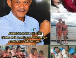 Alhamdulillah, 2 Anak Telah Dimutasi Ke Keluarga Pihak Ibu. Kini Bahagia Dan Ceria. ini Kata LPA Deli Serdang Junaidi Malik.