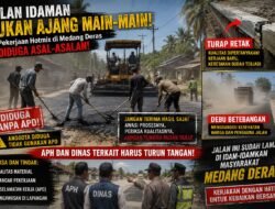 Proyek Jalan Rp30 Miliar di Medang Deras Retak Saat Dikerjakan, APD Tak Dipakai hingga Debu Dikeluhkan Warga: Prof Sutan Nasomal SH MH, Minta Pengawasan Diperketat