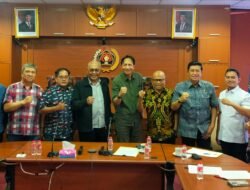 Austin Tumengkol Sowan ke PWI Pusat, Tekad Maju Ketua PWI Sumut Semakin Kuat