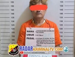 Edarkan Sabu di Bilah Hilir, Pria 43 Tahu Diciduk Tim IPDA R. Situngkir