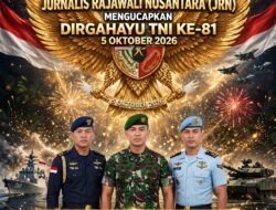 Jurnalis Rajawali Nusantara Ucapkan Dirgahayu Tni Ke-81: Sinergitas Pers Dan Tni Perkuat Kedaulatan Informasi